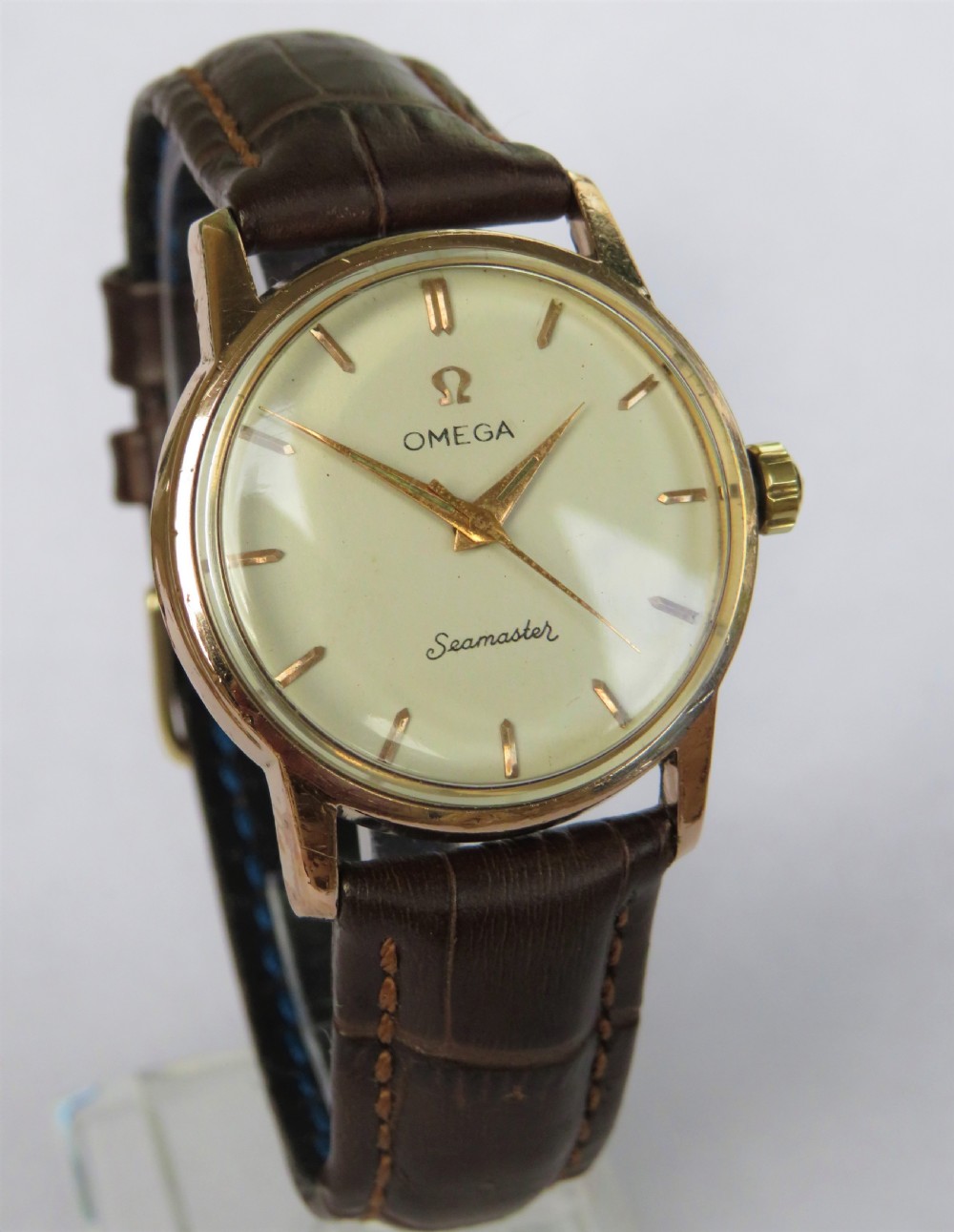 Gents Omega Seamaster automatic wrist watch, c1959 View II
