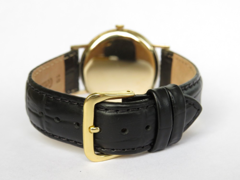 Gents 9ct gold Zenith wrist watch, 1968 View IV