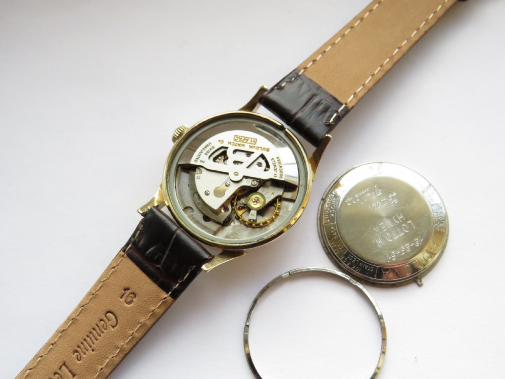 Gents 1960 Bulova wrist watch View V