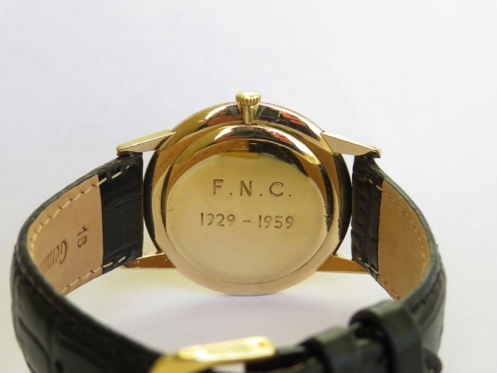 Gents 9ct gold Longines wrist watch, 1966 View IV