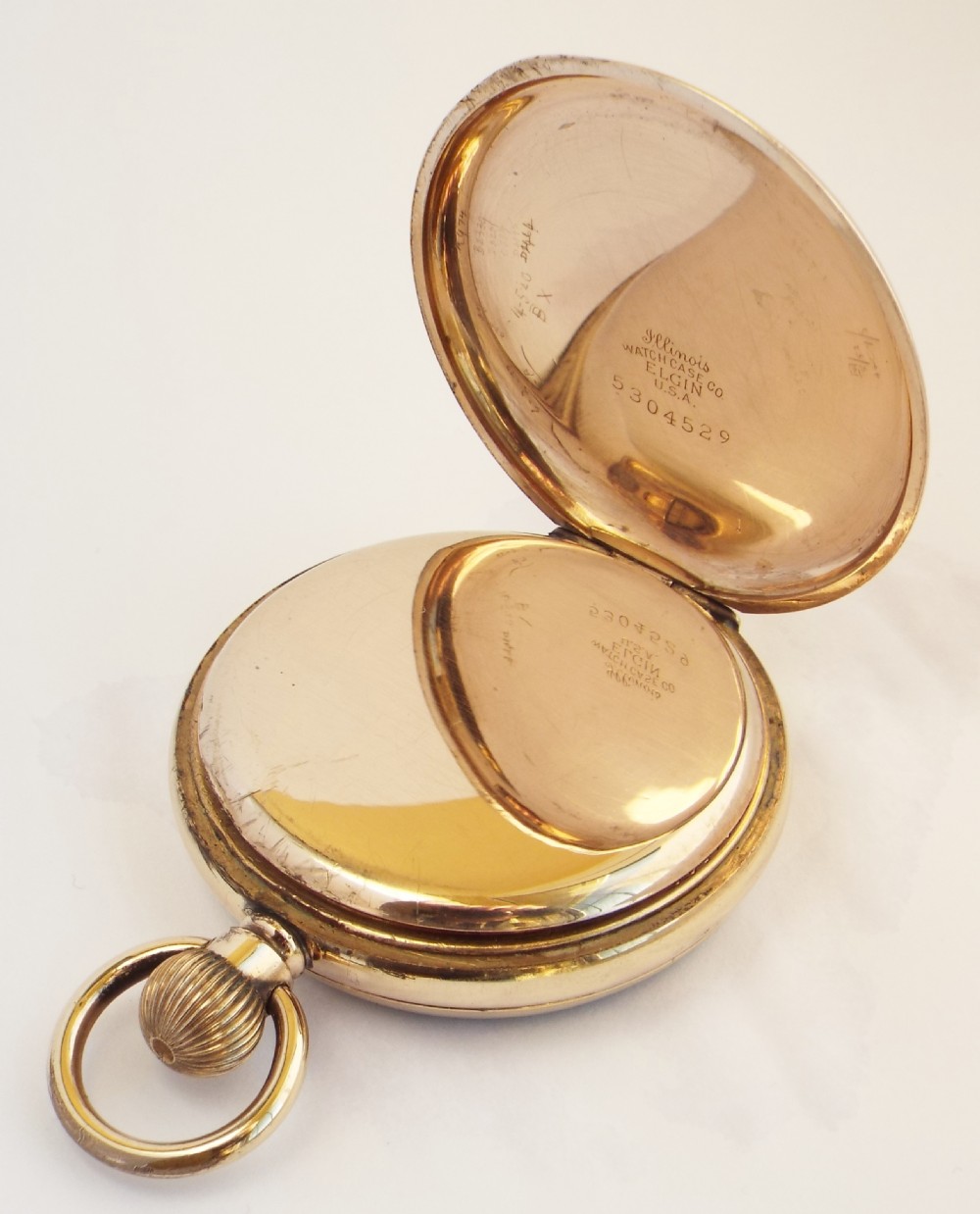 Antique Waltham pocket watch, 1921. View III
