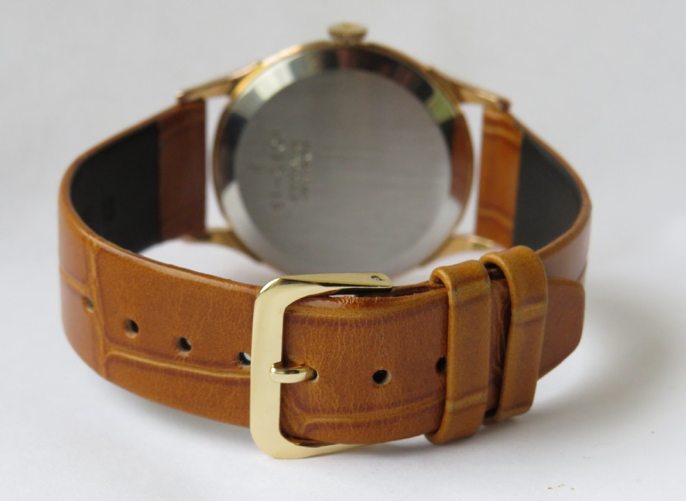 Gents 1950s Enicar De Luxe wrist watch View III