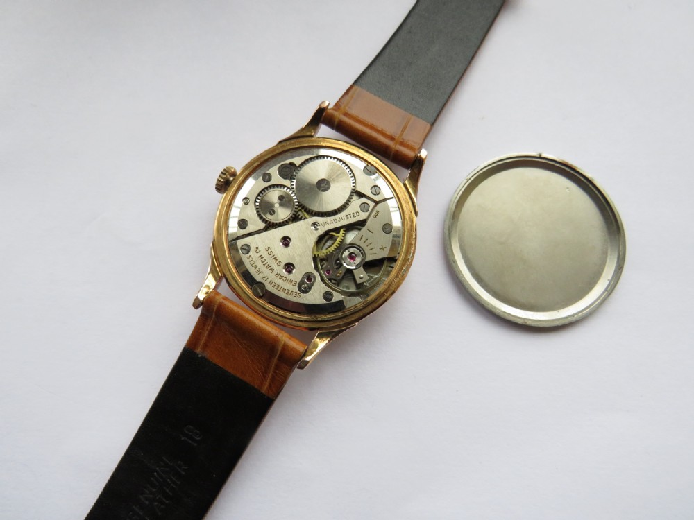 Gents 1950s Enicar De Luxe wrist watch View IV
