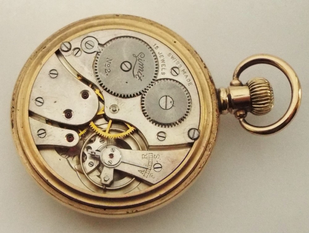 A 1920s Limit No 2 pocket watch. View III