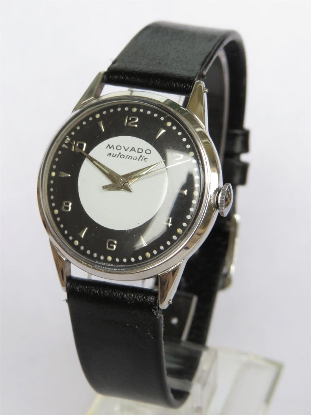 Gents 1940s Movado bumper automatic wrist watch