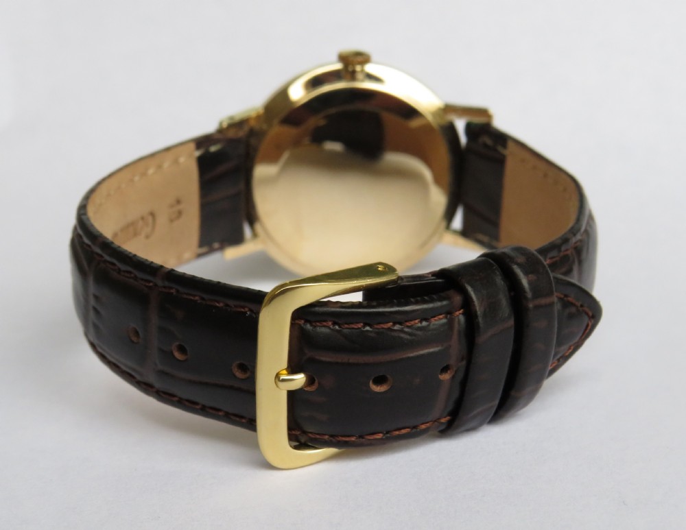 Gents 9ct gold Smiths Astral wrist watch, 1956 View IV