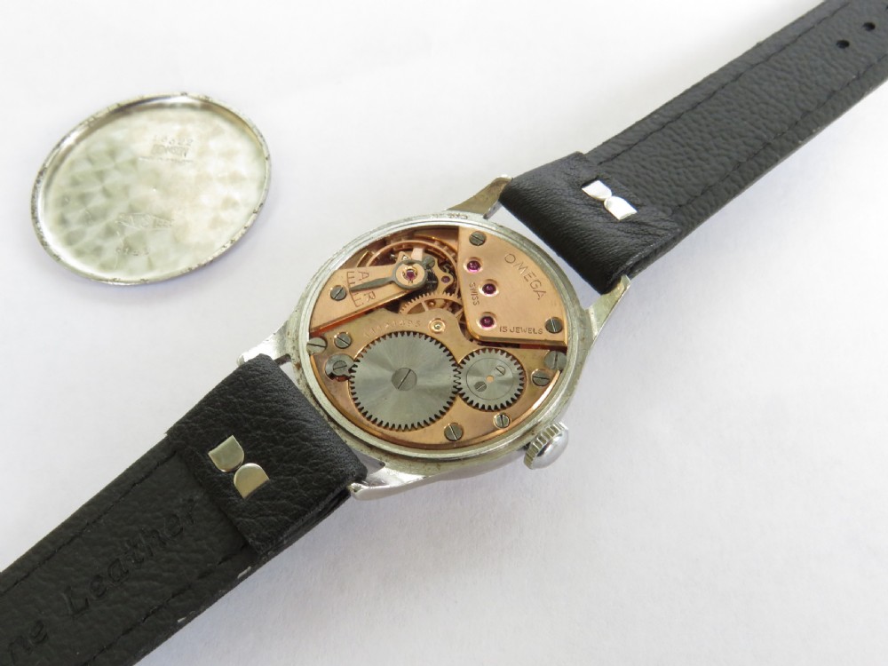 Gents Omega wrist watch, circa 1947 View III