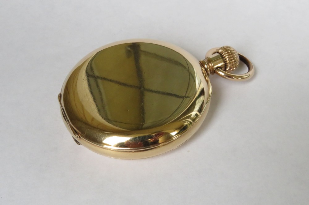 Waltham full hunter pocket watch, 1924 View V