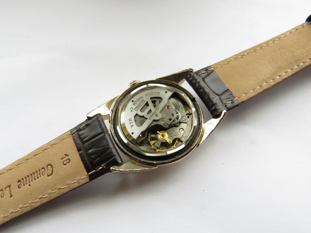 Gents Bulova automatic wrist watch, 1954 View V