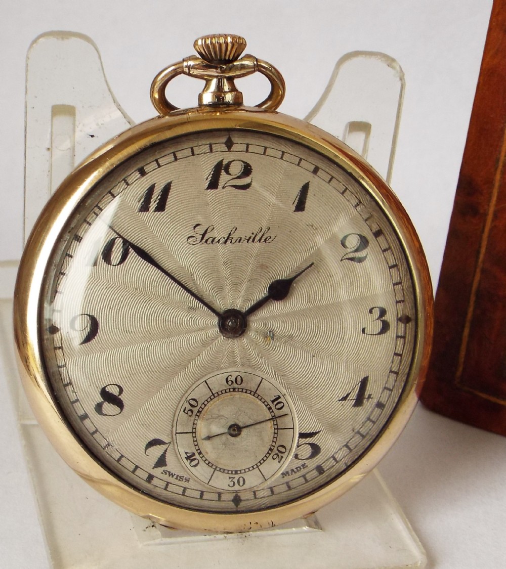 A vintage 1930s Sackville pocket watch.