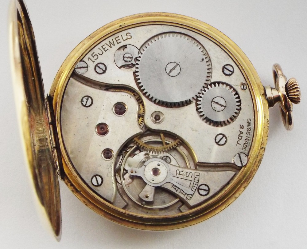 A vintage 1930s Sackville pocket watch. View IV