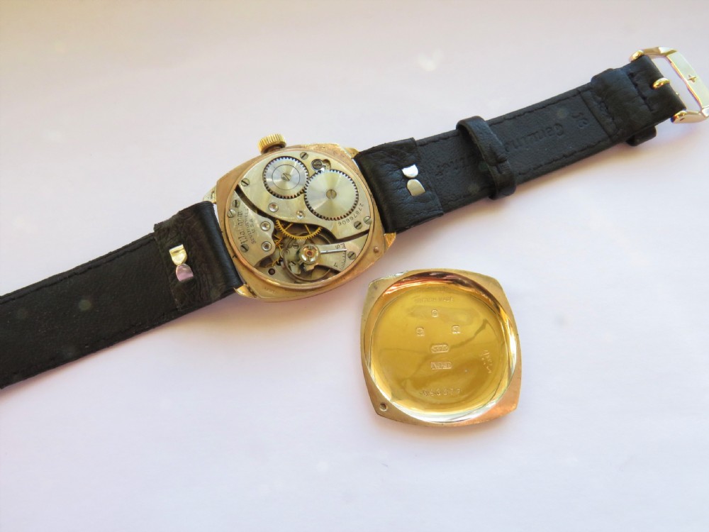 Gents Waltham wrist watch, 1933 View V