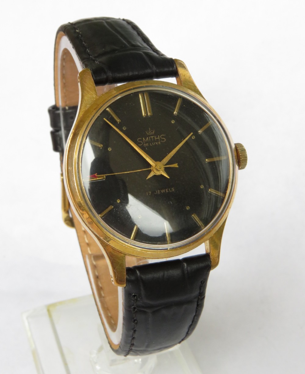 Gents 1950s Smiths De Luxe wristwatch View II