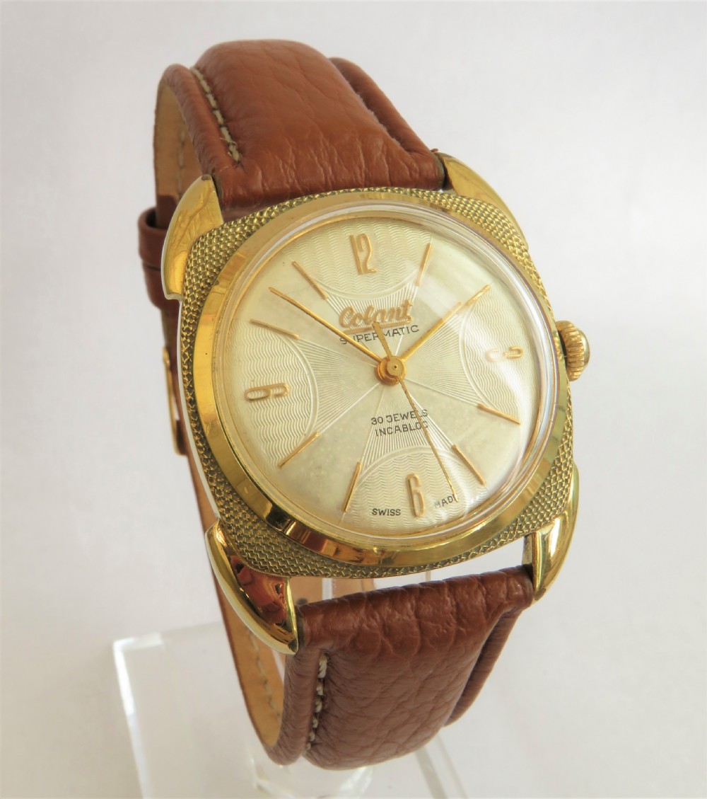 Gents 1950s Colant Supermatic automatic wristwatch
