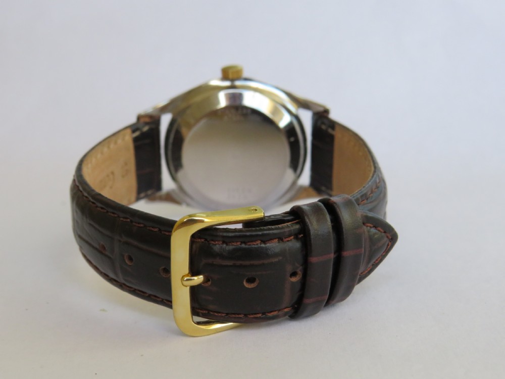 Gents 1950s Wyler Dynawind wrist watch View III