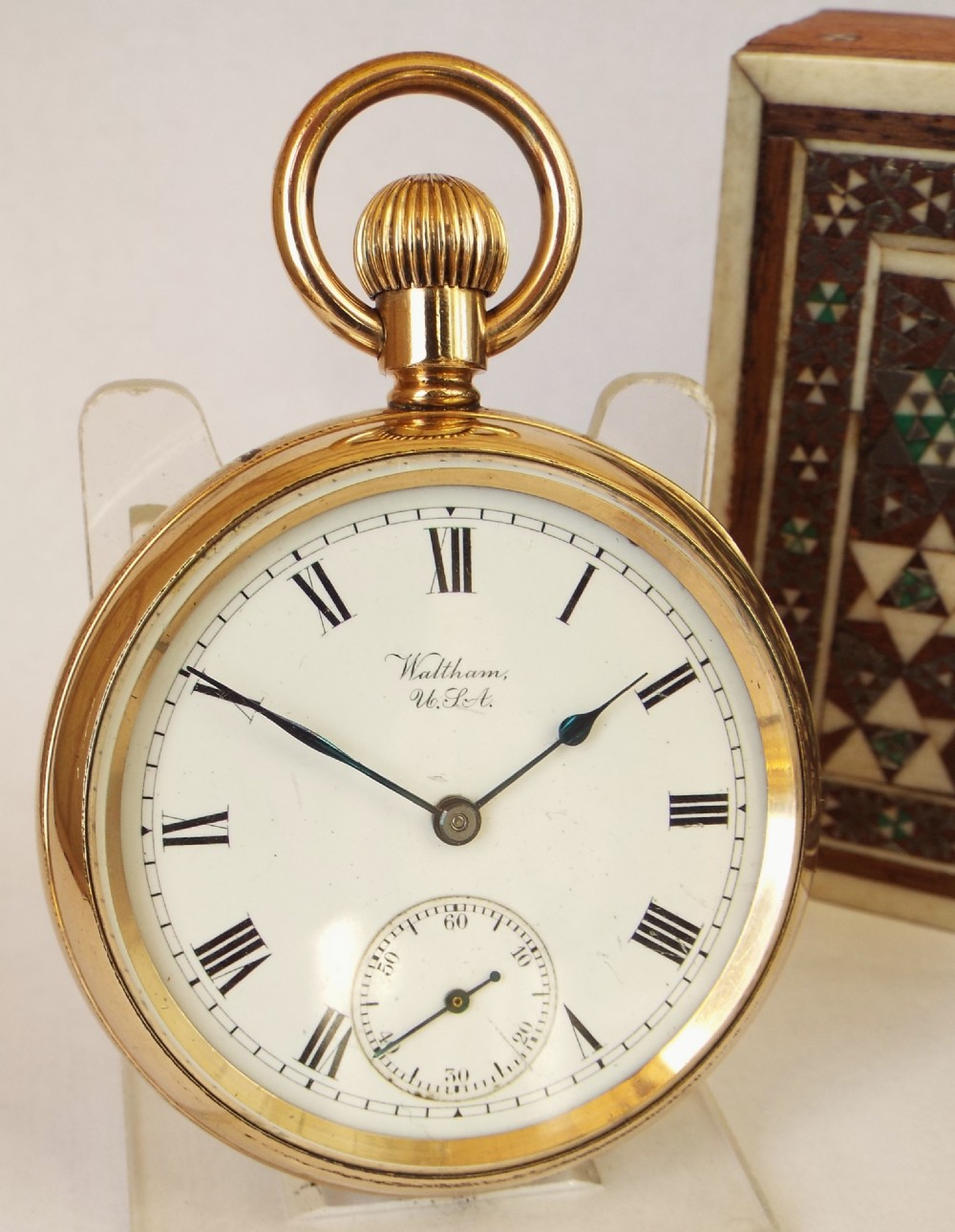 An antique Waltham Bond Street pocket watch with history.
