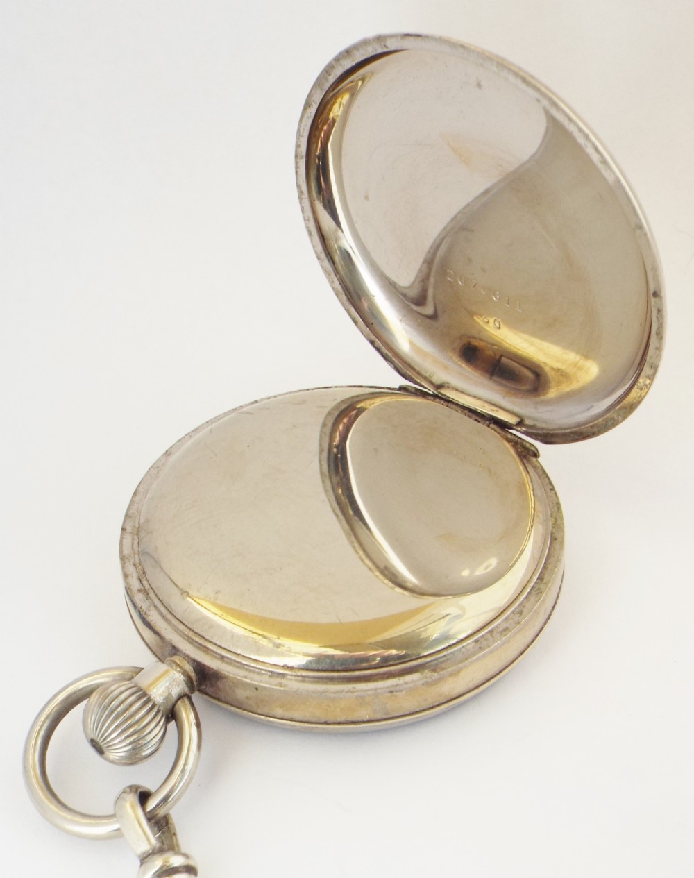 1920s Limit No 2 pocket watch and chain. View III