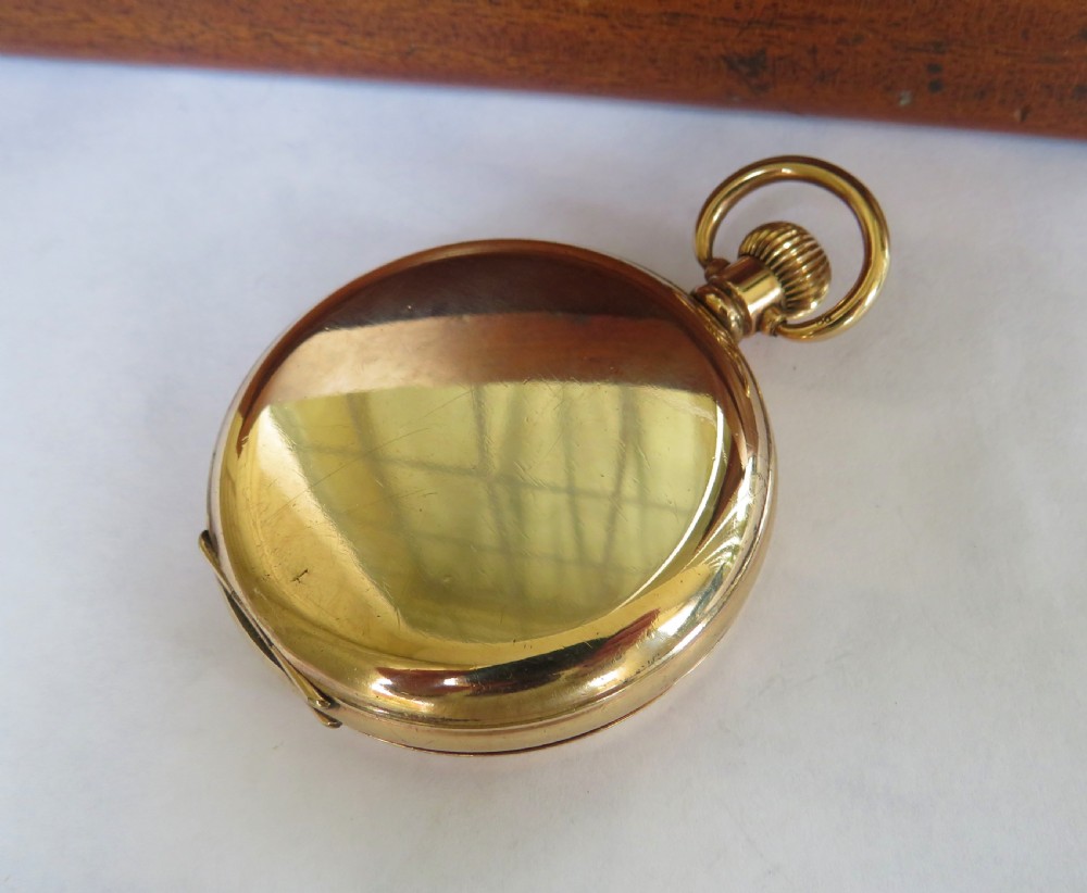Syren full hunter pocket watch by Revue Thommen View II