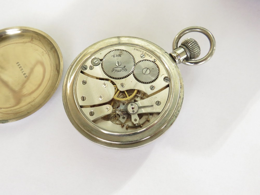 1930s Limit No 2 pocket watch View IV