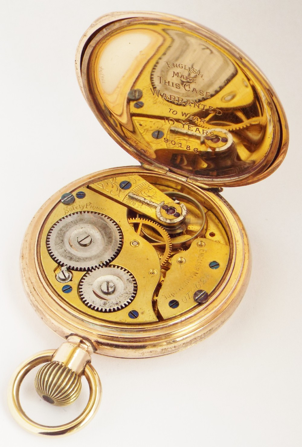 An “Exacta” full hunter pocket watch from H Samuel. View VI