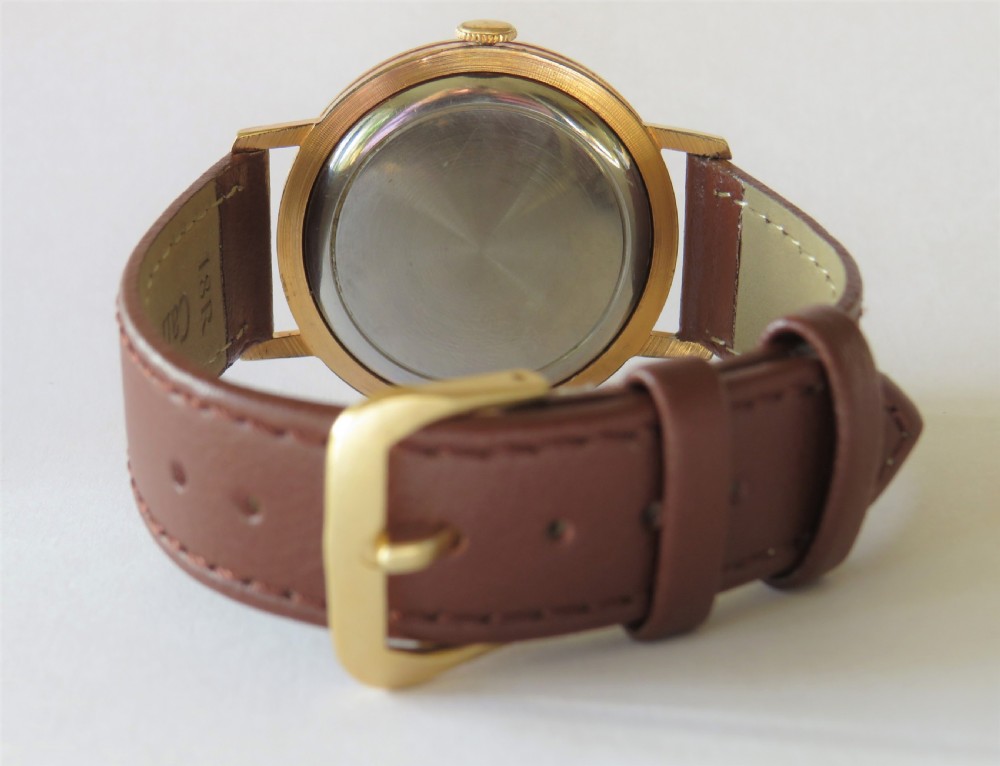 Gents large Cauny Prima wrist watch, 1950s View V