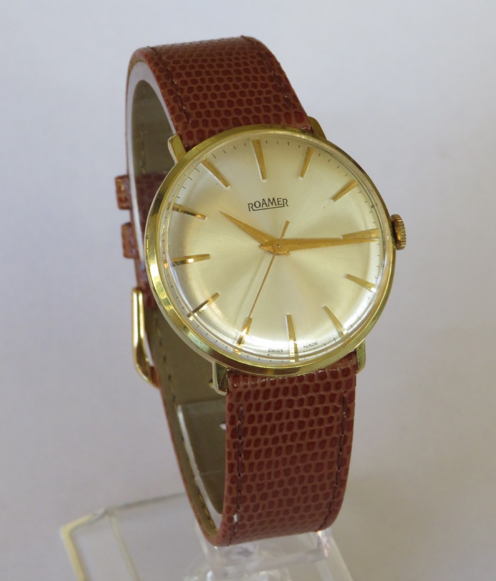 Gents early 1960s Roamer wrist watch View II