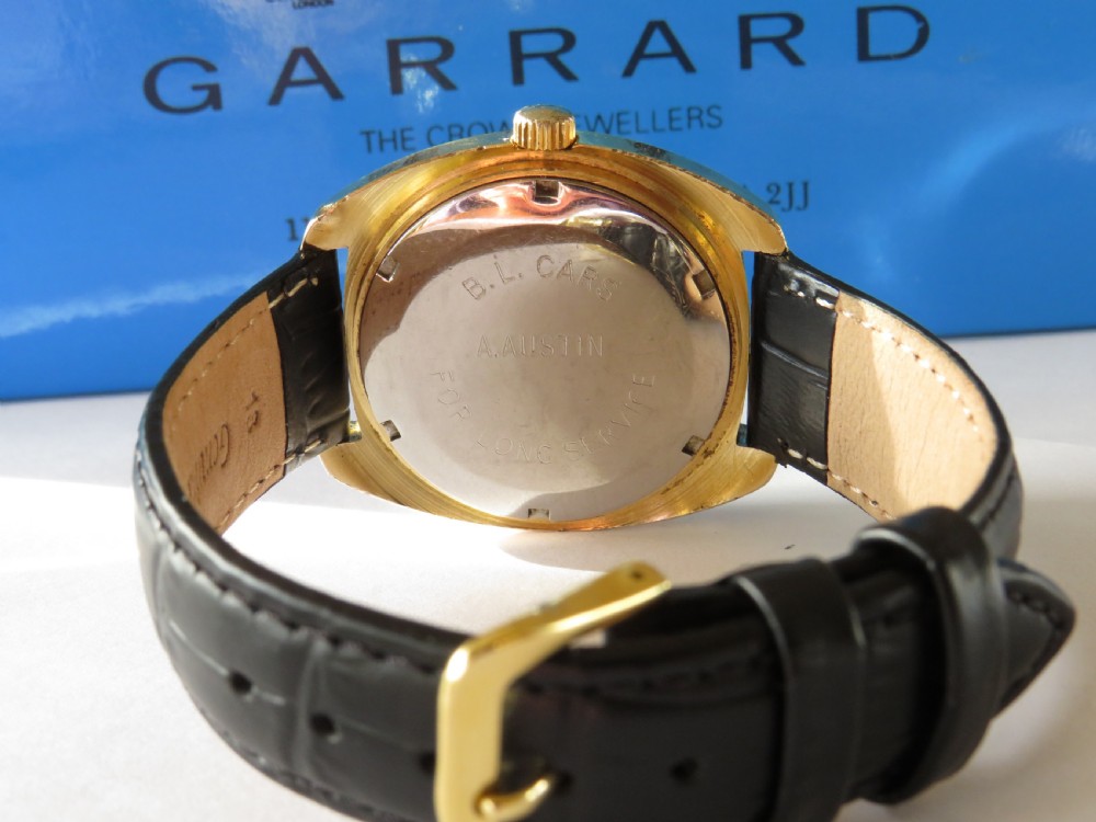 Gents boxed wrist watch from Garrard View IV