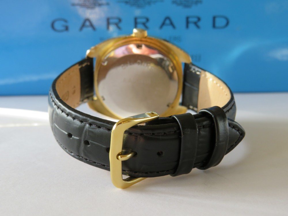 Gents boxed wrist watch from Garrard View V