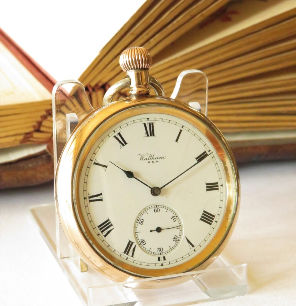 Antique Waltham Bond Street pocket watch, 1908