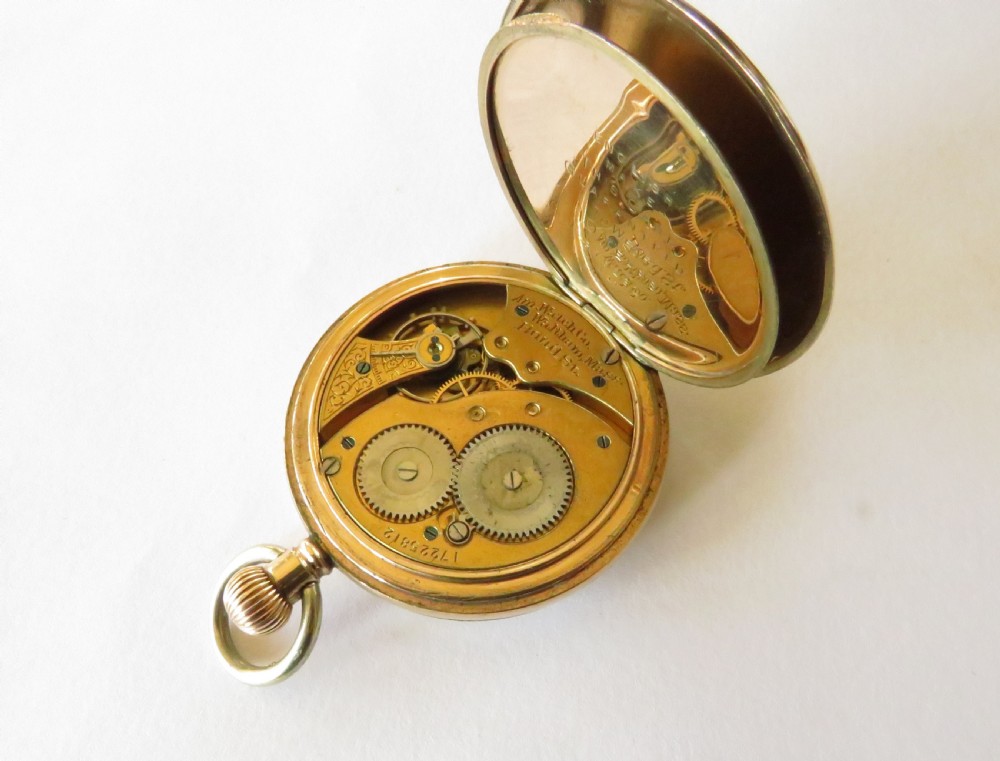 Antique Waltham Bond Street pocket watch, 1908 View III