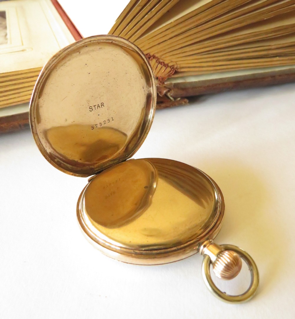 Antique Waltham Bond Street pocket watch, 1908 View IV