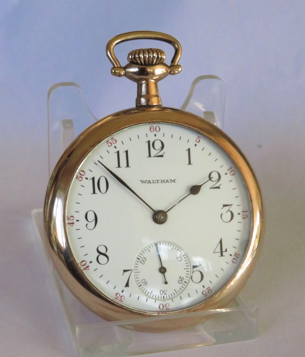 Antique 1908 Waltham pocket watch