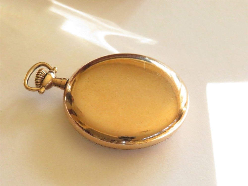 Antique 1908 Waltham pocket watch View IV