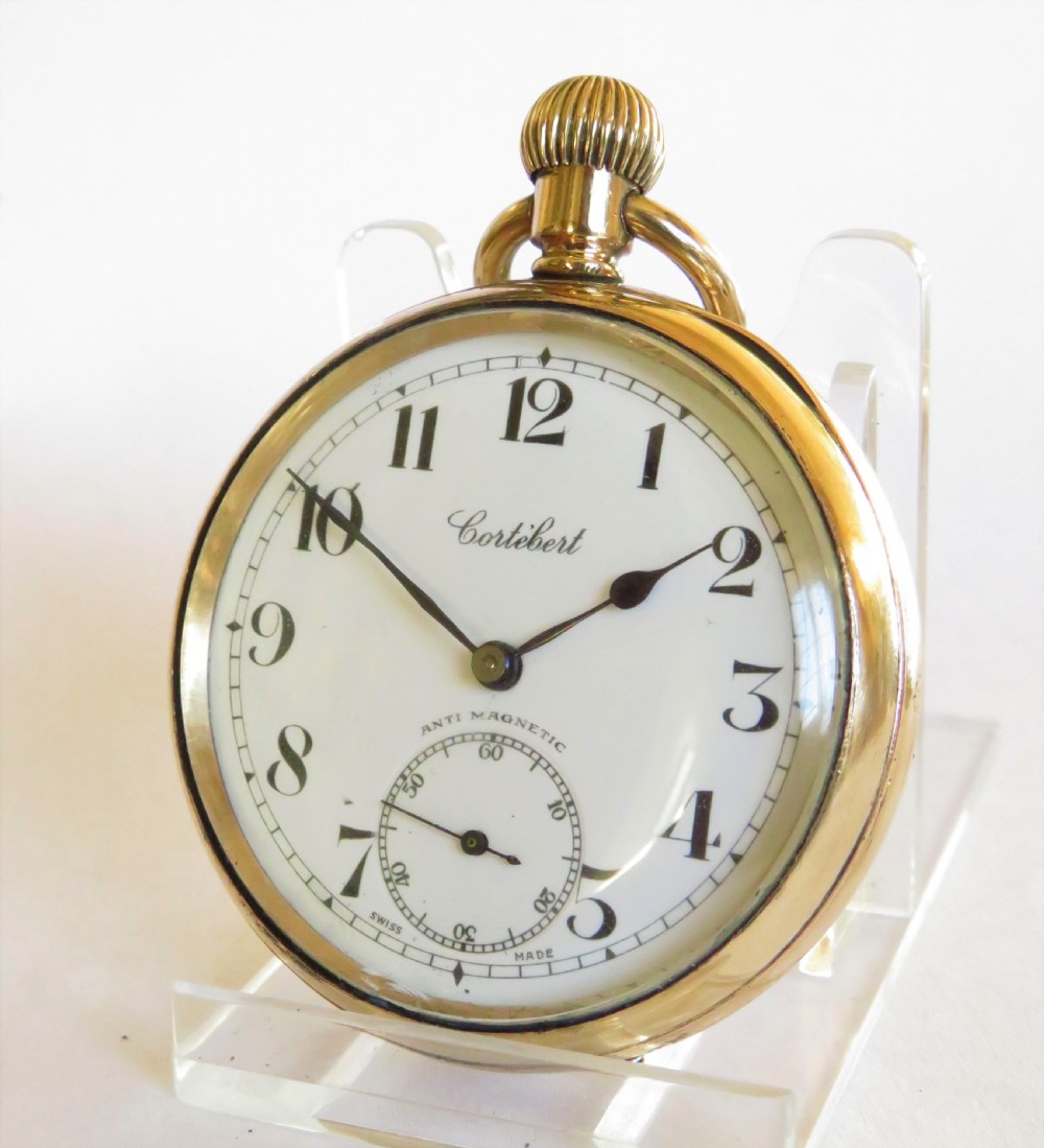 1930s Cortebert pocket watch