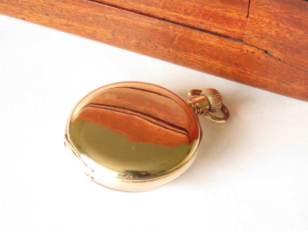 Antique Zenith pocket watch, 1919 View V