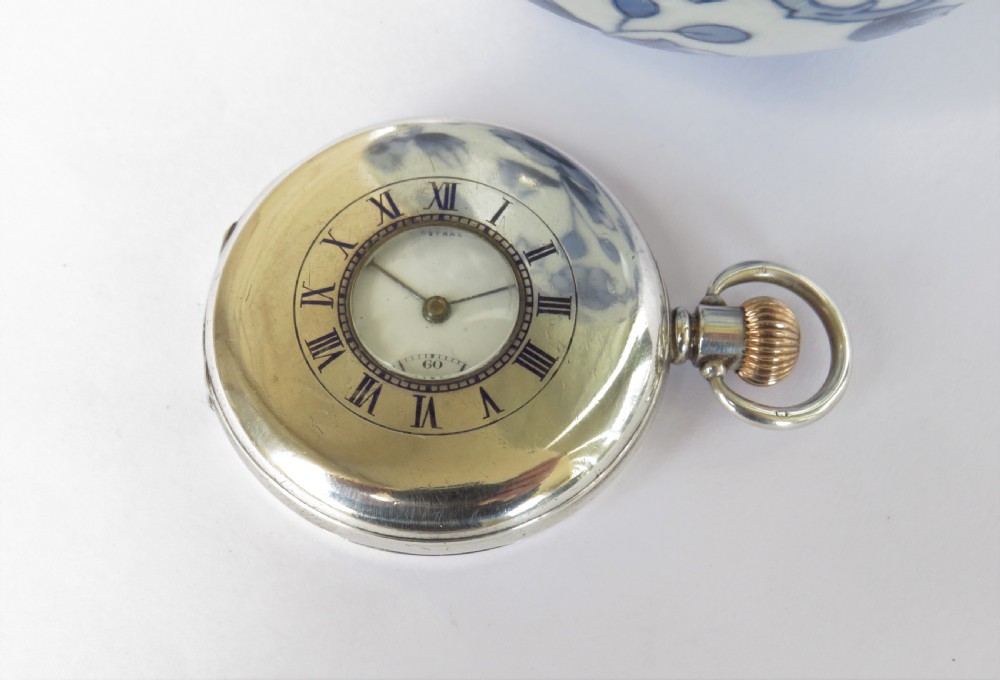 1913 silver Coventry Astral hunter pocket watch