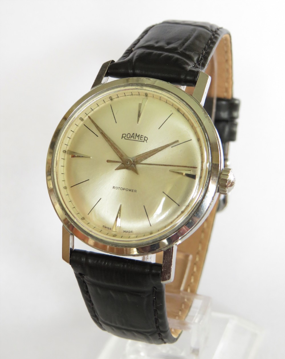 Gents 1950s Roamer Rotopower wrist watch