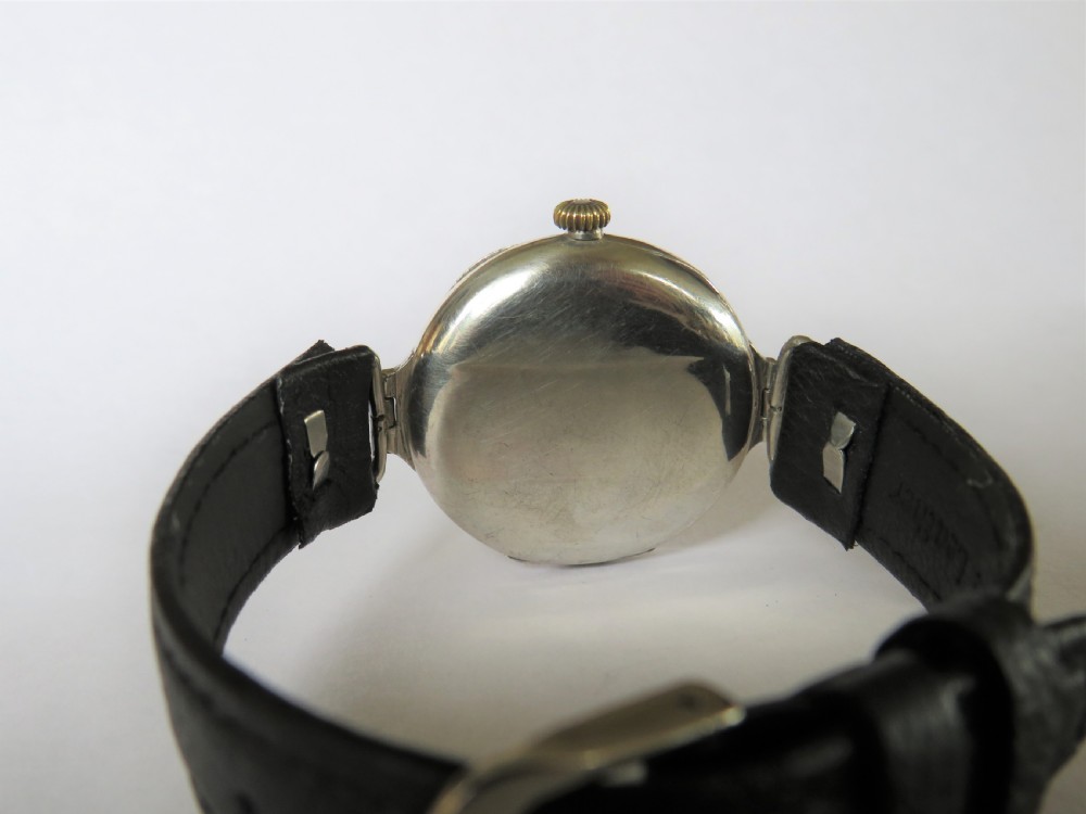Gents WW1 silver Zenith watch from Favre Leuba View VI
