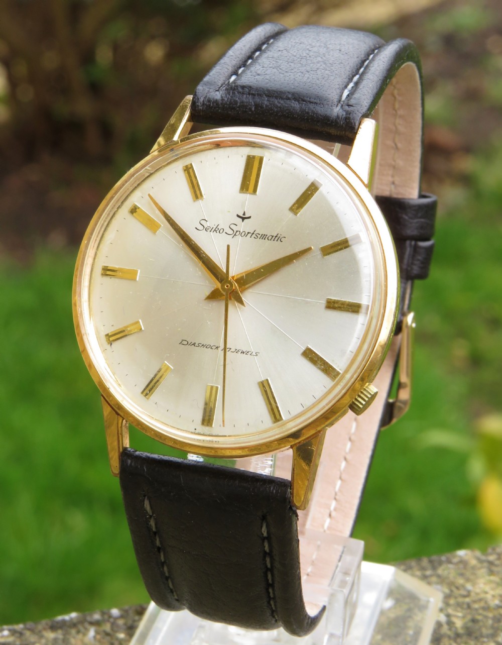 Gents 1960s Seiko Sportsmatic wrist watch