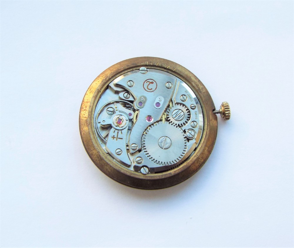 Gents 9ct gold Majex wrist watch, 1962 View VI
