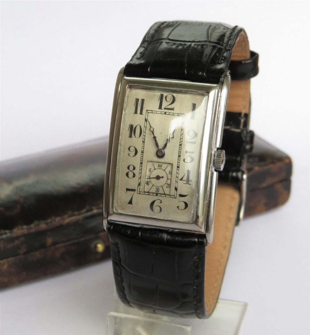 Gents rare Art Deco Cyma wrist watch
