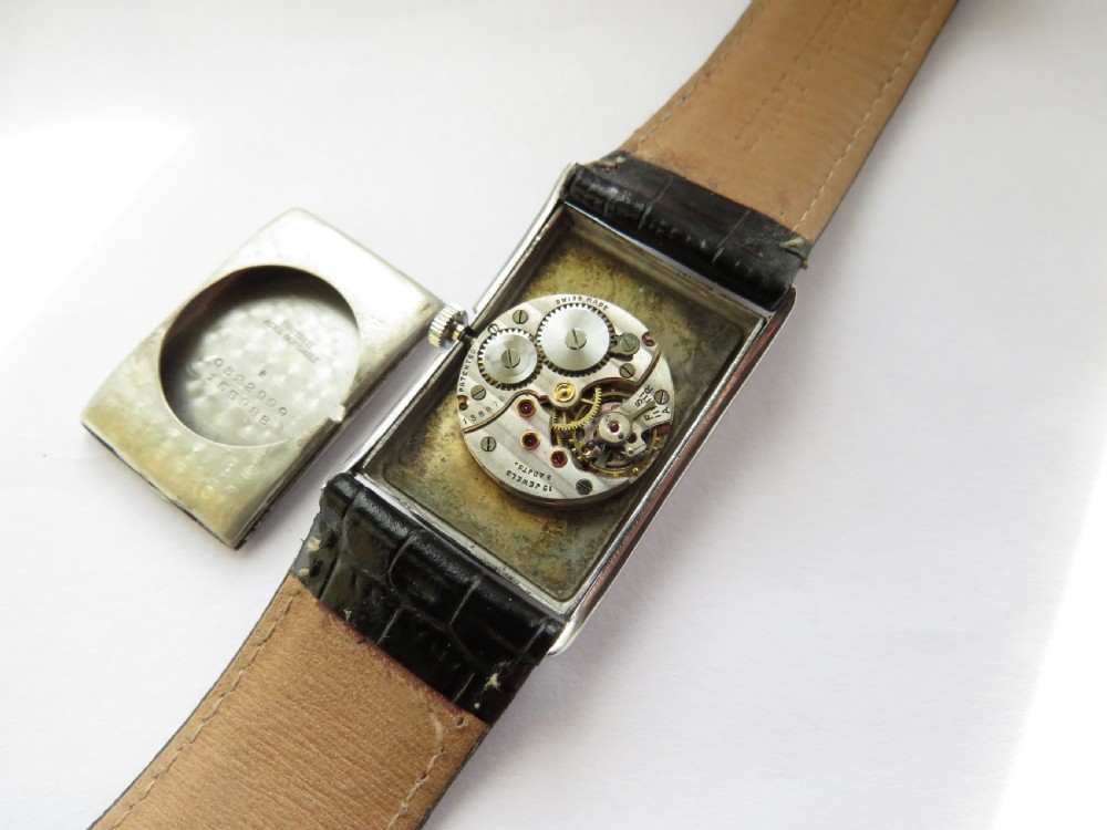 Gents rare Art Deco Cyma wrist watch View V