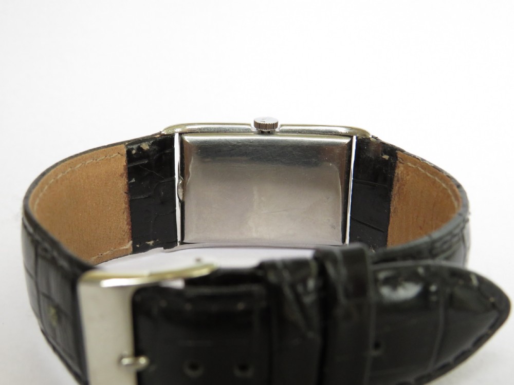 Gents rare Art Deco Cyma wrist watch View VI