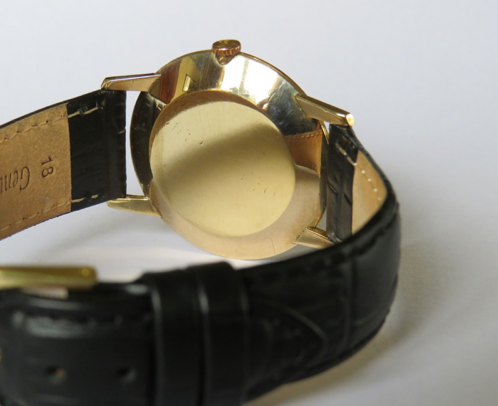 Gents 9ct gold Rotary wrist watch, 1964 View V