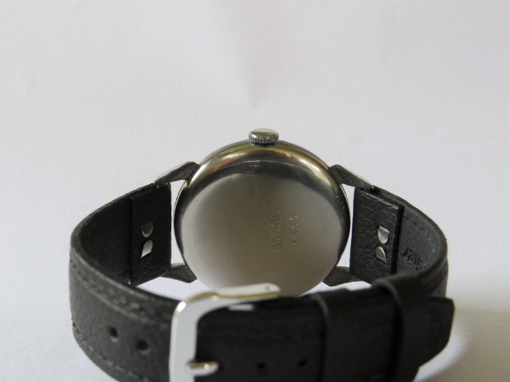 Gents 1940s Tuvina wrist watch by Charles Roth, Artis View IV