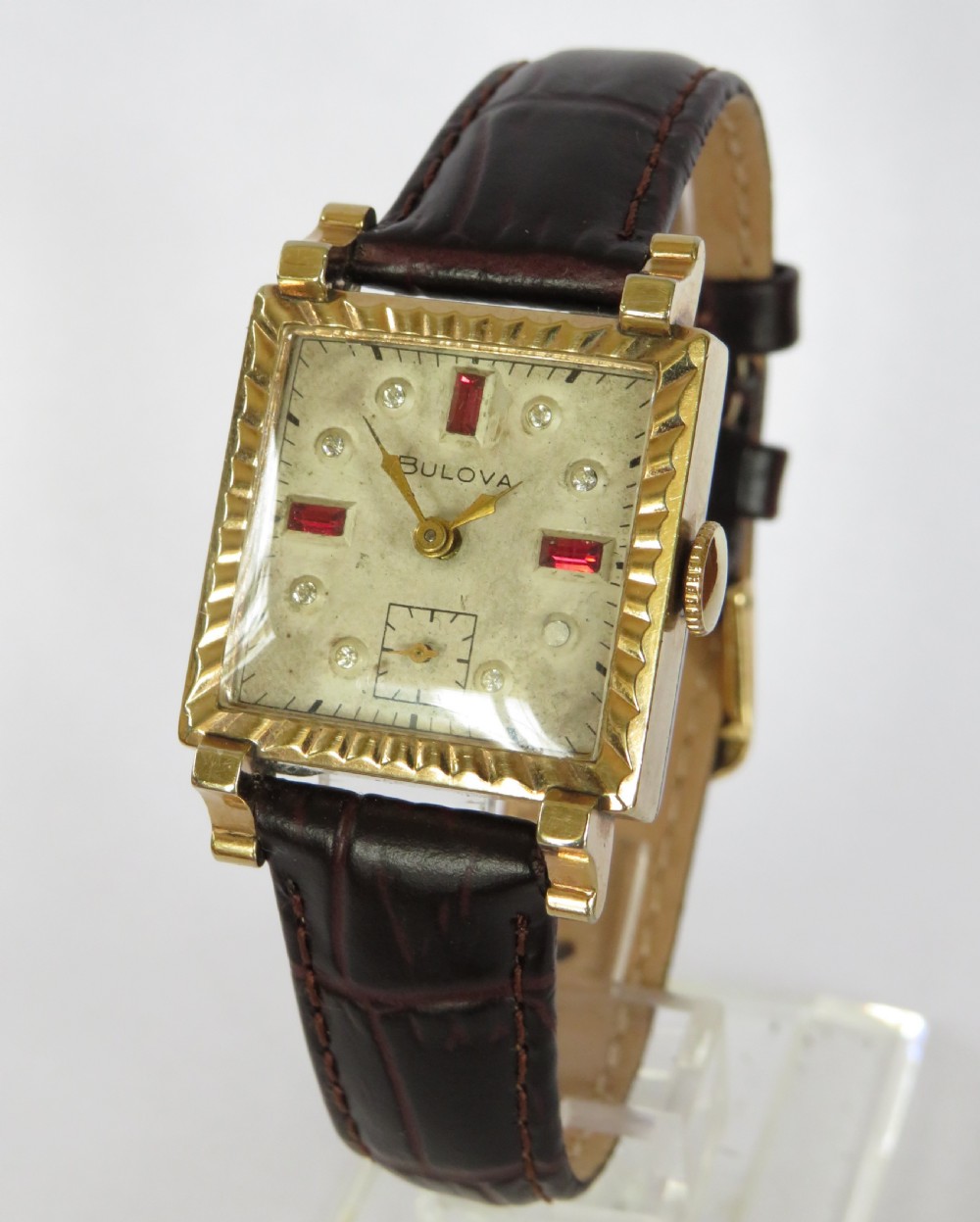 Gents Bulova wrist watch, 1937