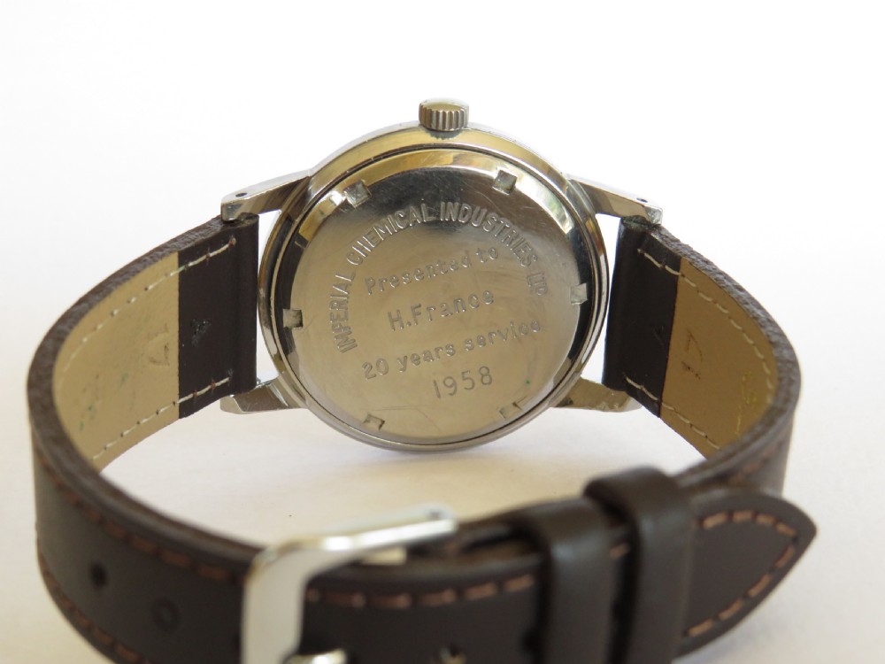 Gents 1950s Garrard wrist watch View IV