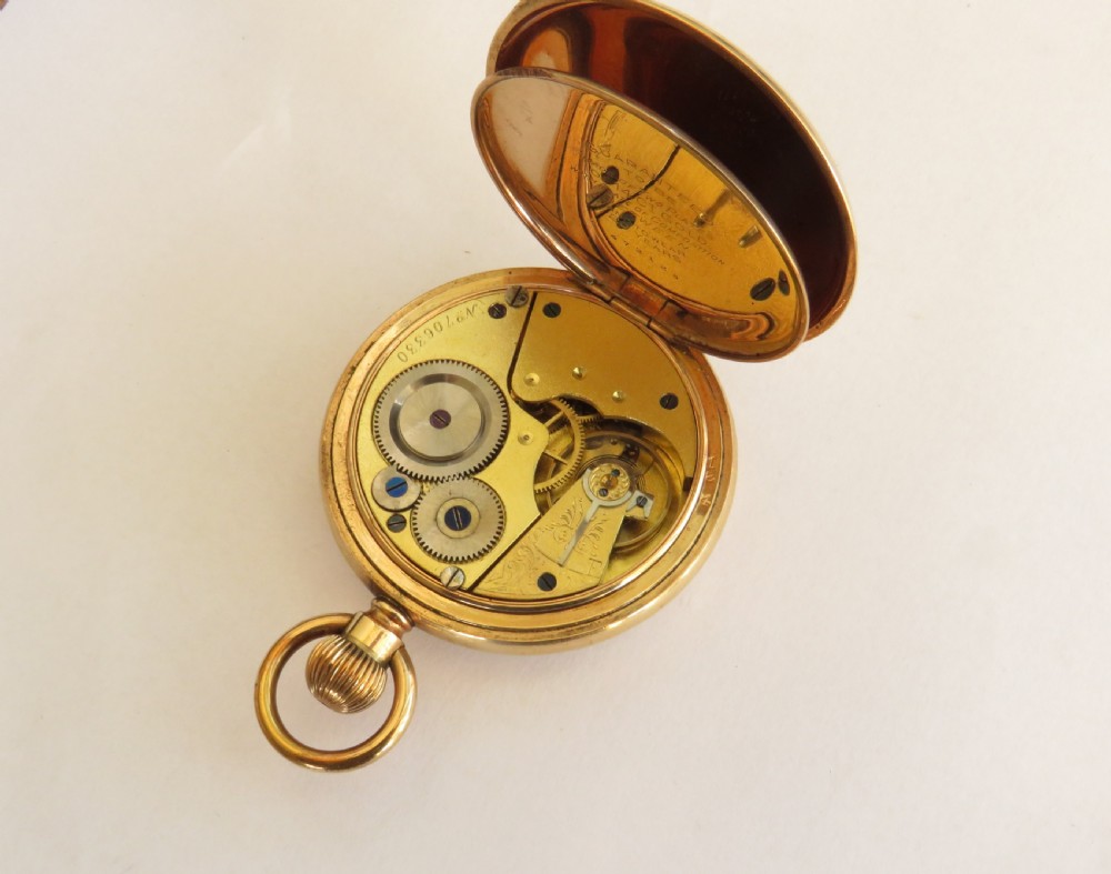1930s open faced pocket watch, Enfield View IV