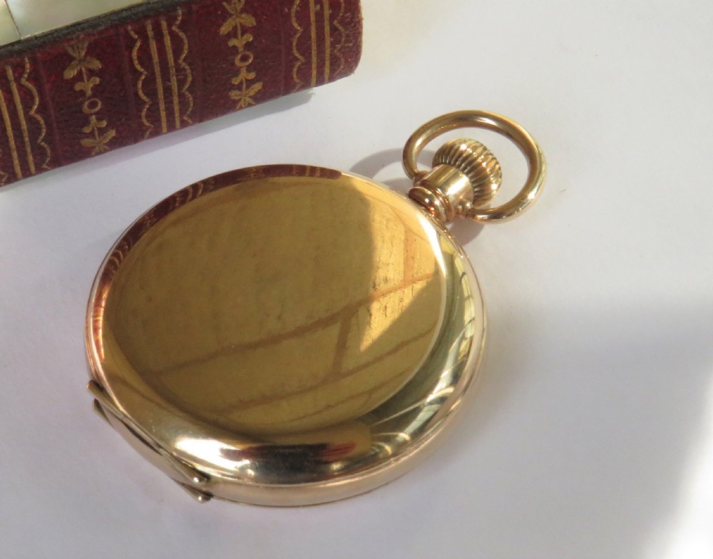 Antique Waltham Riverside full hunter pocket watch View IV