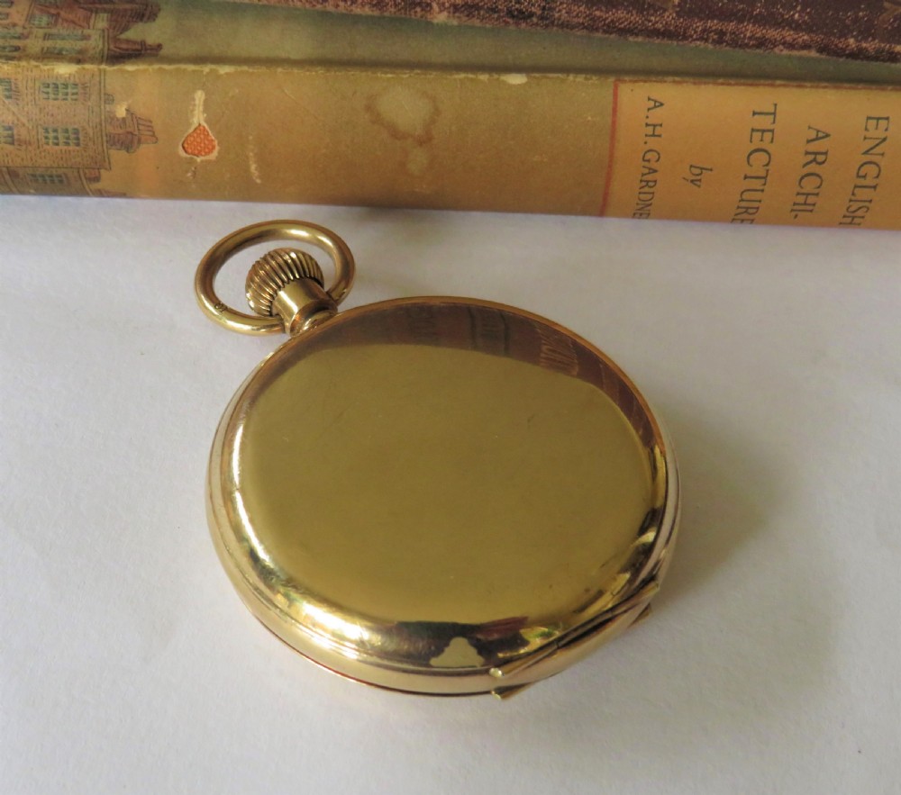 1920s Cyma full hunter pocket watch View V